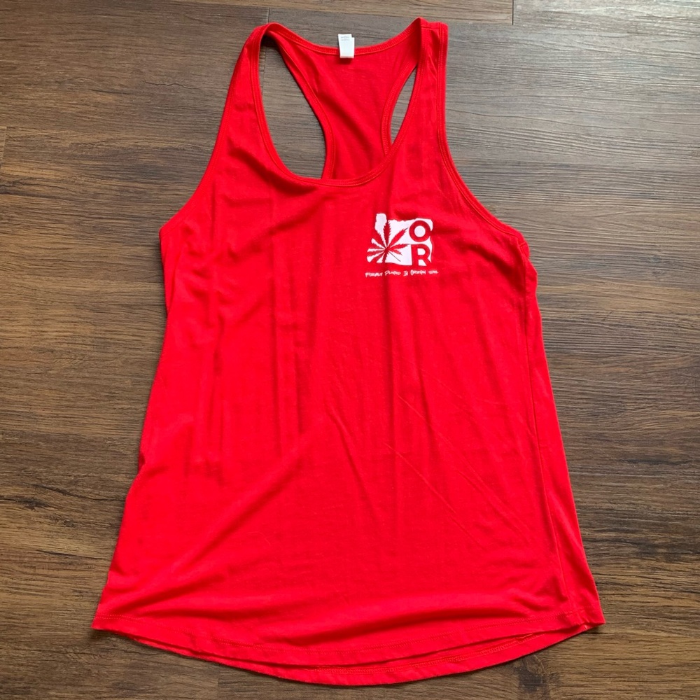 Next Level Apparel Oregon Hemp Tank Top NWOT